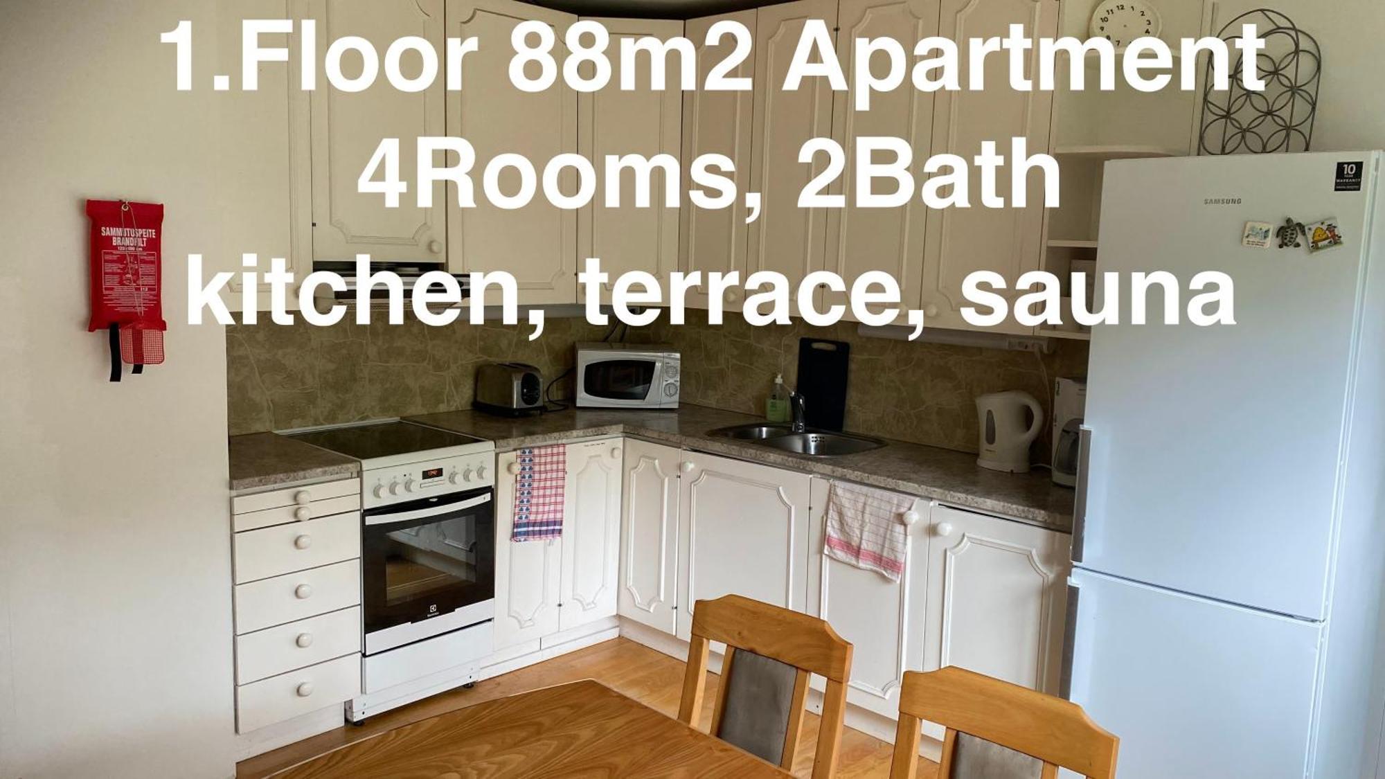 Maentyharju Keskus, Yksityishuoneita Keittioellae Tai Koko 88M2 Asunto Apartment Luaran gambar